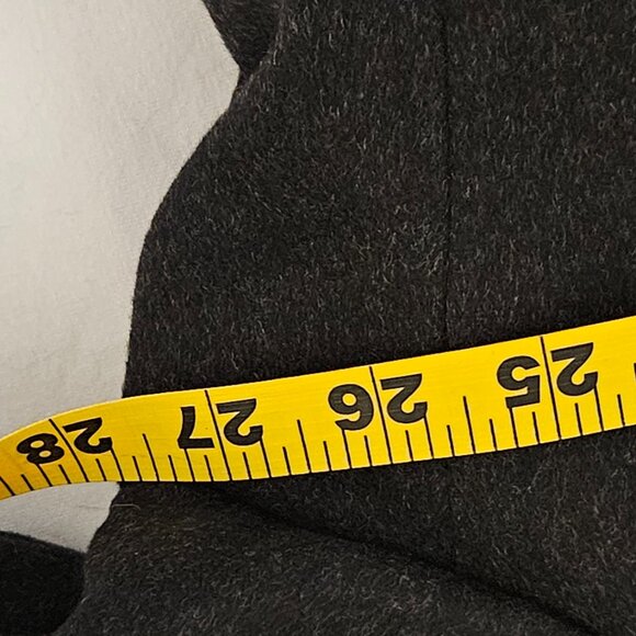 Cashmere/Wool Black Men's dress overcoat. Prontomoda. - Picture 9 of 9